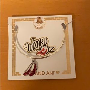 Alex and Ani Wizard of Oz Ruby Slippers Bracelet